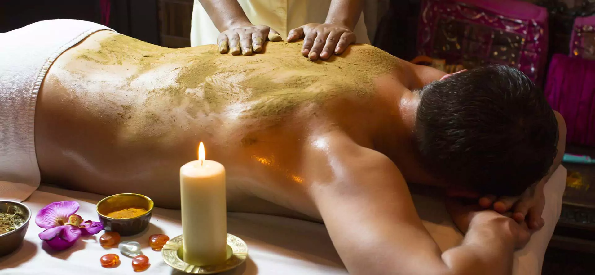 Udwarthanam Treatment in Kothapet, Hyderabad - Ayur Harsha